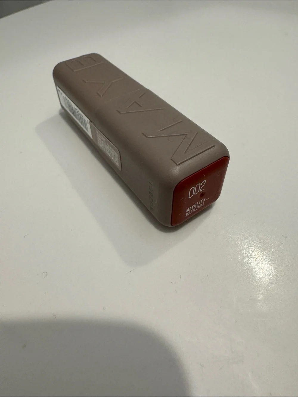 Maybelline Matte Lipstick 002 Warm Rose